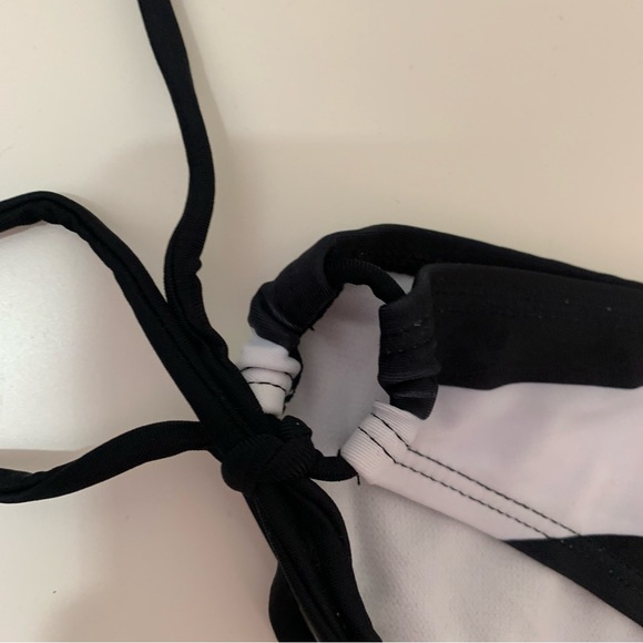 Zando 2 Piece Striped Sporty Tankini Top with Bikini Bottom Swimsuit 2XL (14-16) - Picture 5 of 11